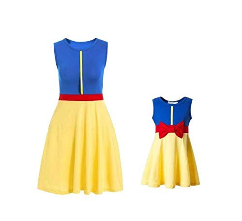 Snow White Queen Dress for Women - Classic Adult Halloween Costume | Fairy Tale Cosplay, Disney Princess Party Outfit