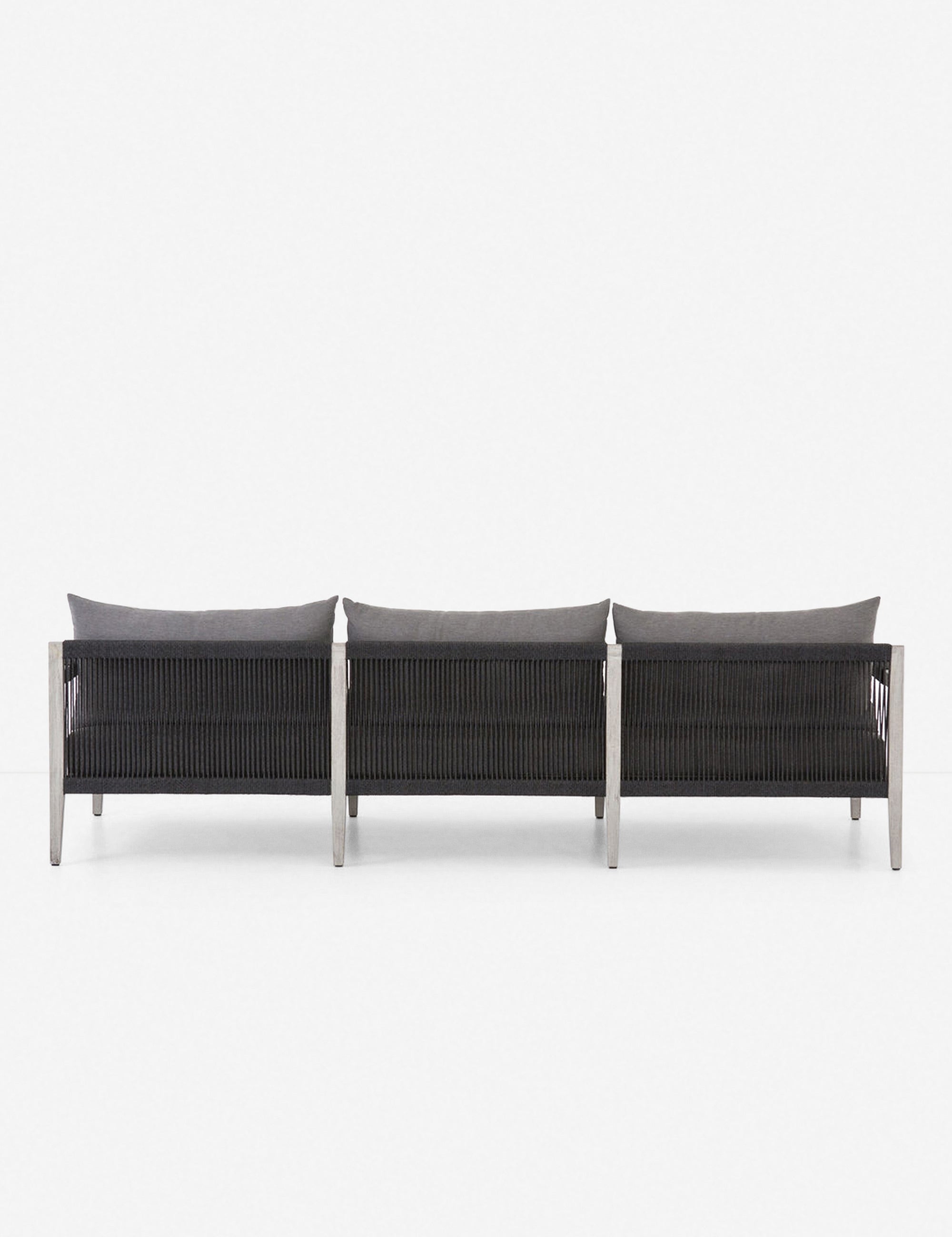 Cadenza Indoor Outdoor Sofa - Waterproof & Weather-Resistant Patio Furniture for Living Room, Garden, and Poolside Relaxation