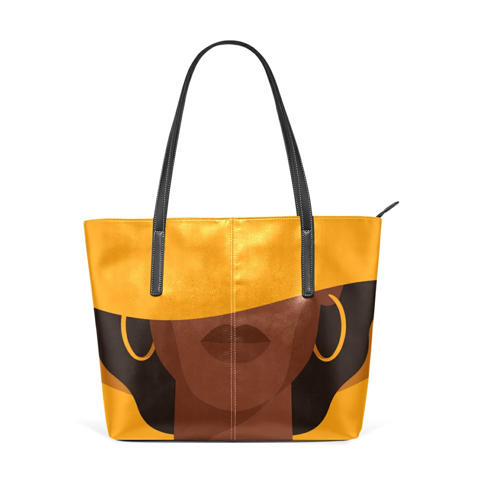 Stylish Leather Crossbody Handbag for Women - African American Designer Shoulder Bag & Tote Satchel Purse | Perfect for Work, Travel & Everyday Use