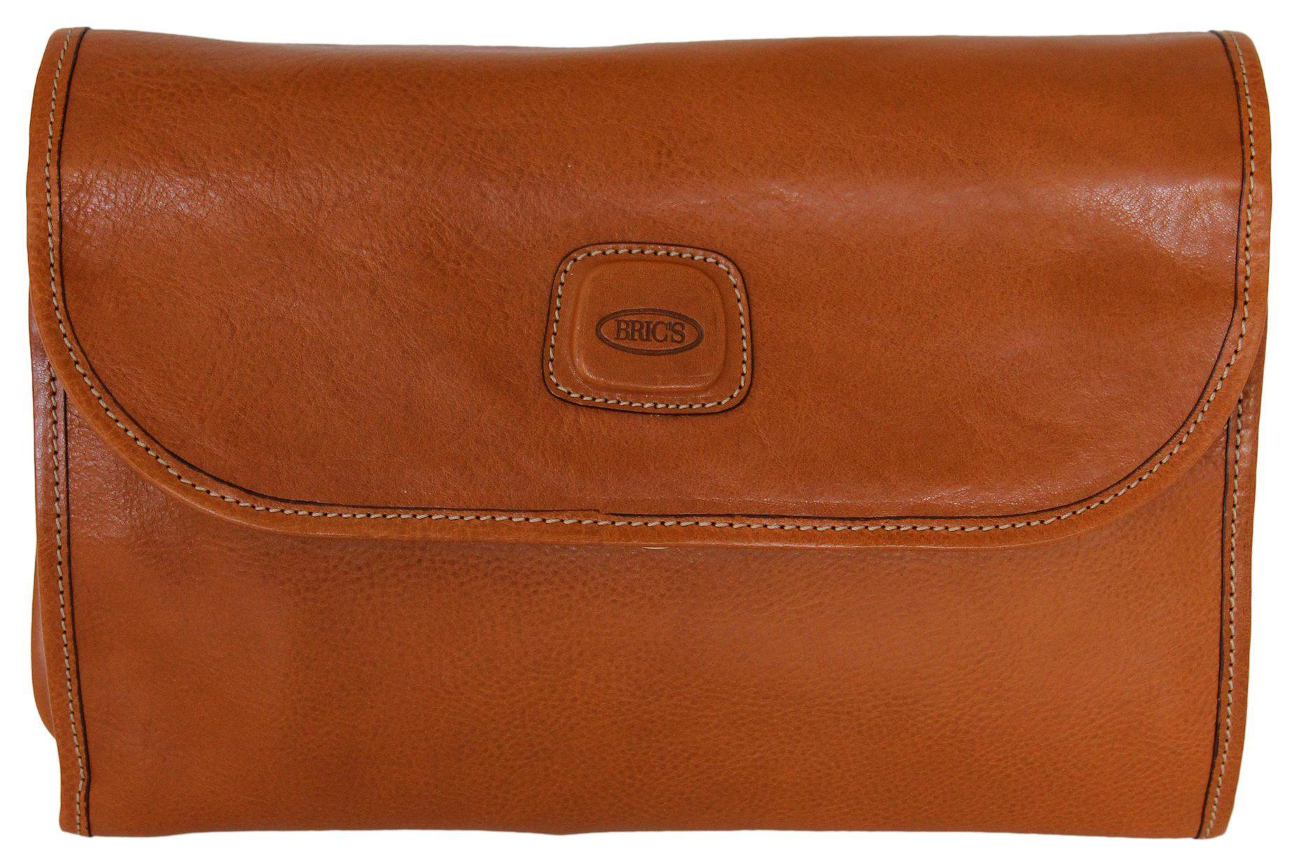 Brics Life Pelle Tri-Fold Travel Wallet - RFID Blocking Leather Passport Holder for Men & Women - Perfect for International Travel, Business Trips & Everyday Use