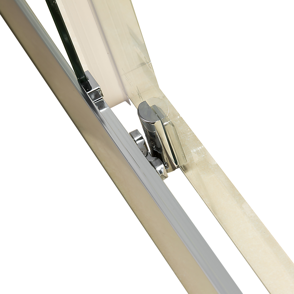 Della Francesca 1200 x 1000mm Sliding Door Shower Screen with Nano Safety Glass - Perfect for Modern Bathrooms & Spa-Like Showers