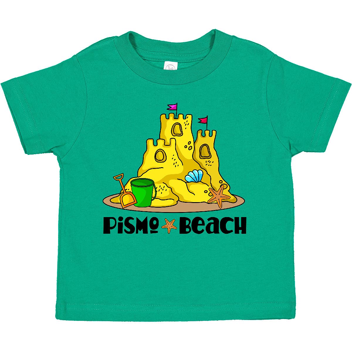 Inktastic Pismo Beach California Vacation Toddler T-Shirt - Soft Cotton Kids Tee for Beach Trips & Family Holidays