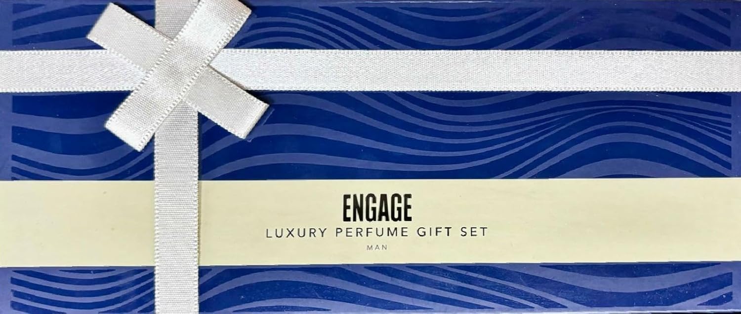 Premium Men's Perfume Gift Set - 100ml Long Lasting Eau De Parfum & 4x25ml Travel Size Fragrances | Luxury Cologne for Him | Perfect for Birthdays, Anniversaries & Business Gifts