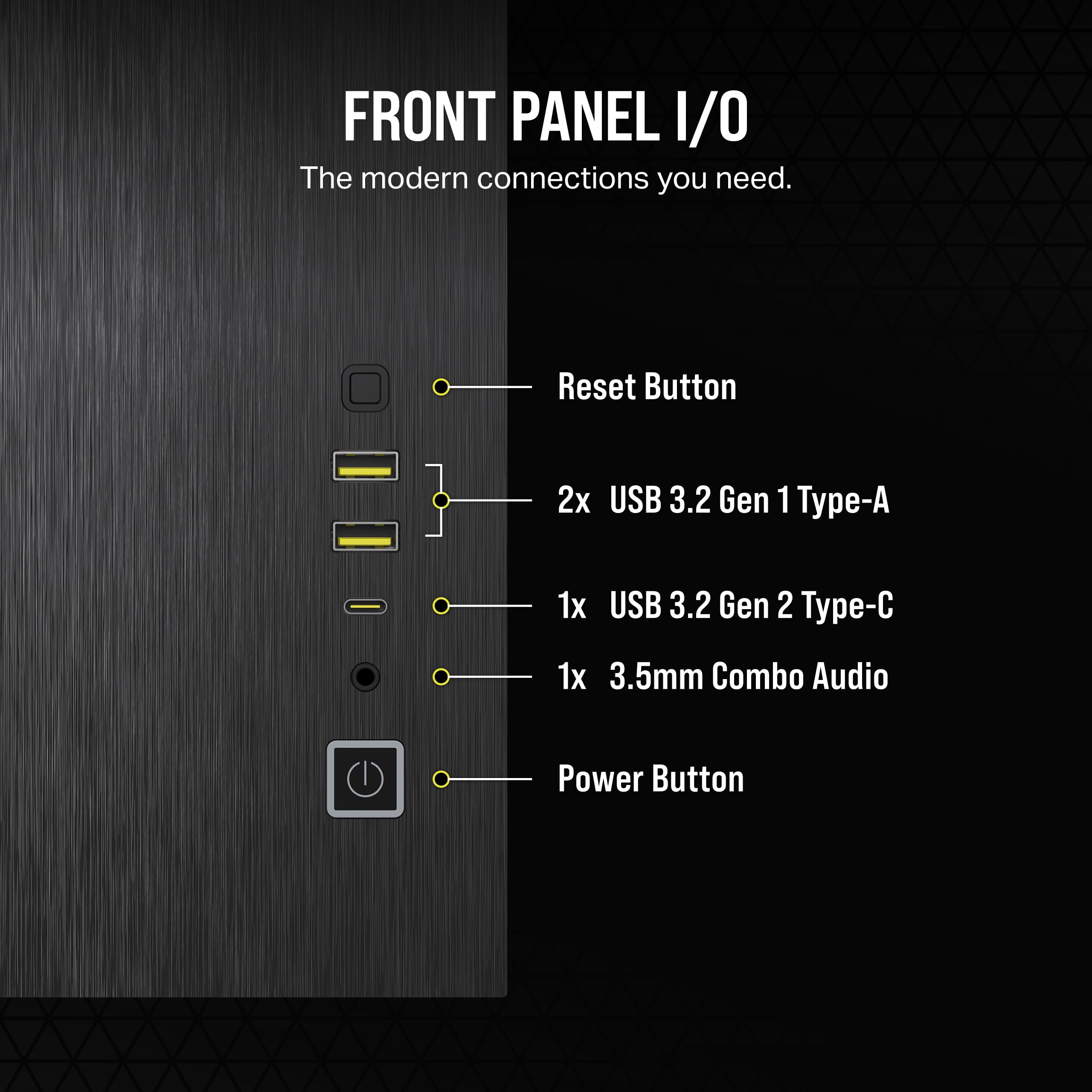 CORSAIR 2500X mATX PC Case - Dual Chamber Design, Panoramic Tempered Glass, Reverse Motherboard Compatibility - Black/Obsidian Aluminum (No Fans Included) - Perfect for Compact Gaming Rigs & Home Office Setups