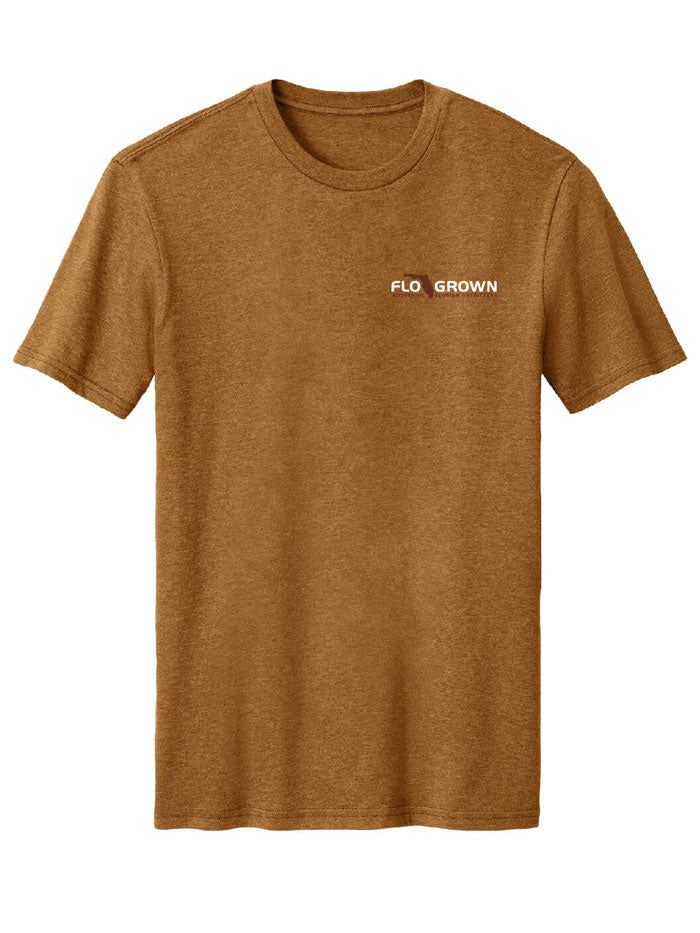 FloGrown FGM 1820 Men's Deer Portrait Graphic T-Shirt - Comfortable Casual Tee for Outdoor Adventures and Hunting Trips