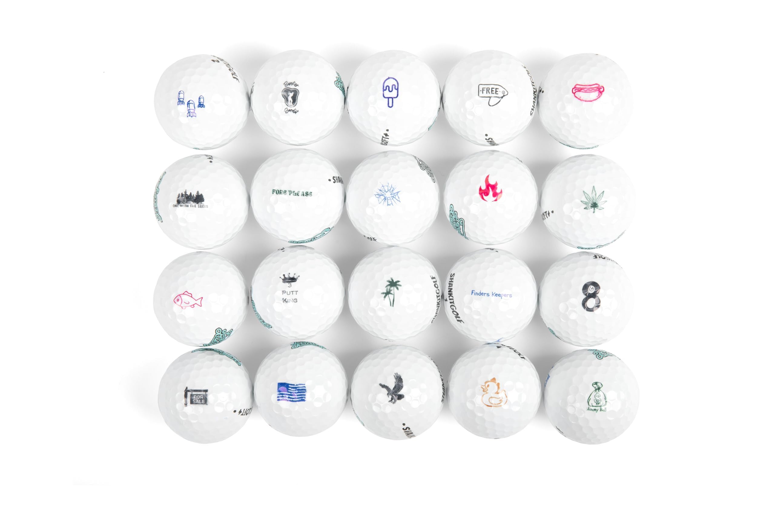 SHANKITGOLF Golf Ball Stamp - Personalized Golf Ball Marker & Golfing Accessories with Ink for Custom Golf Balls - Perfect for Golf Tournaments, Practice & Gift Giving