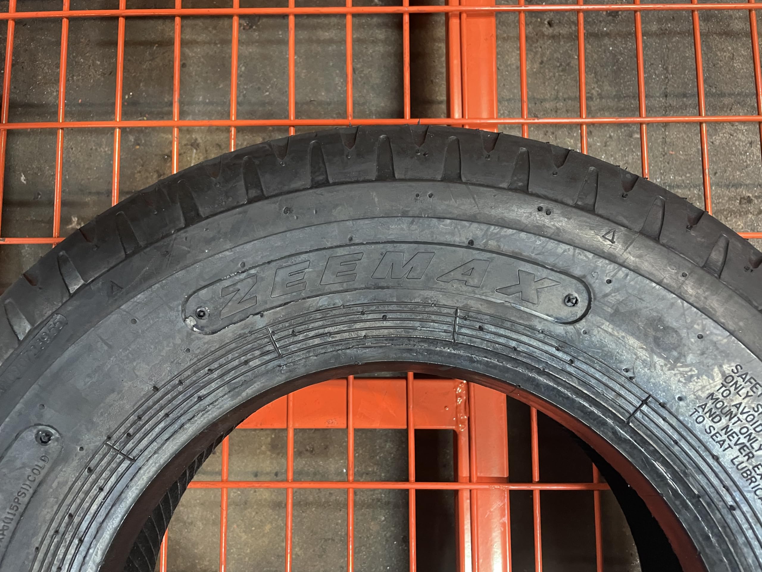 5 Heavy Duty Trailer Tires 7-14.5/12 Ply Load Range F -11157 - Premium Commercial Grade Tires for Boat Trailers, Horse Trailers & Cargo Hauling