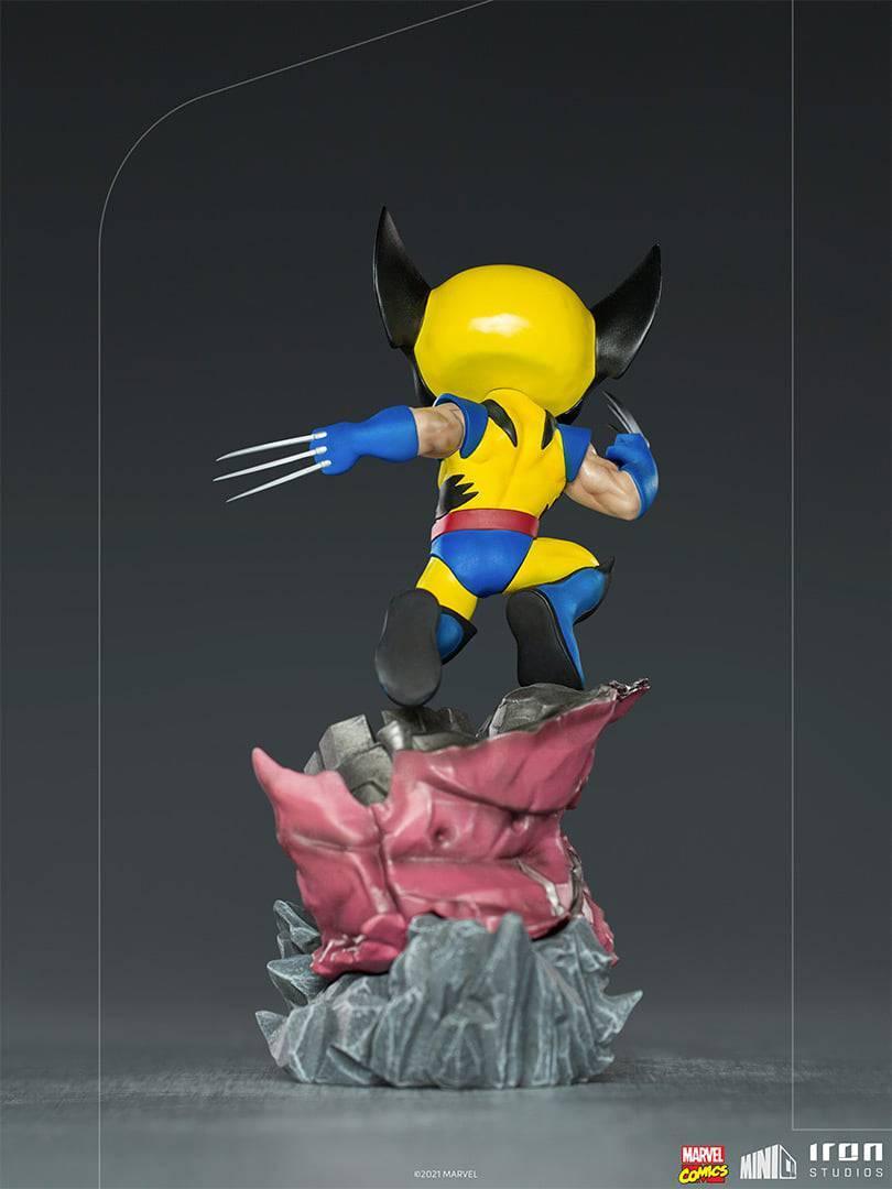 Iron Studios X-Men Wolverine MiniCo Figure - Collectible Marvel Superhero Action Figure for Display & Gifting