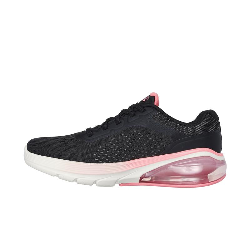 GO WALK AIR 3.0 Men's Comfortable Walking Shoes - Black/Pink (124375/BKPK) | Lightweight & Breathable for Walking, Travel & Everyday Wear