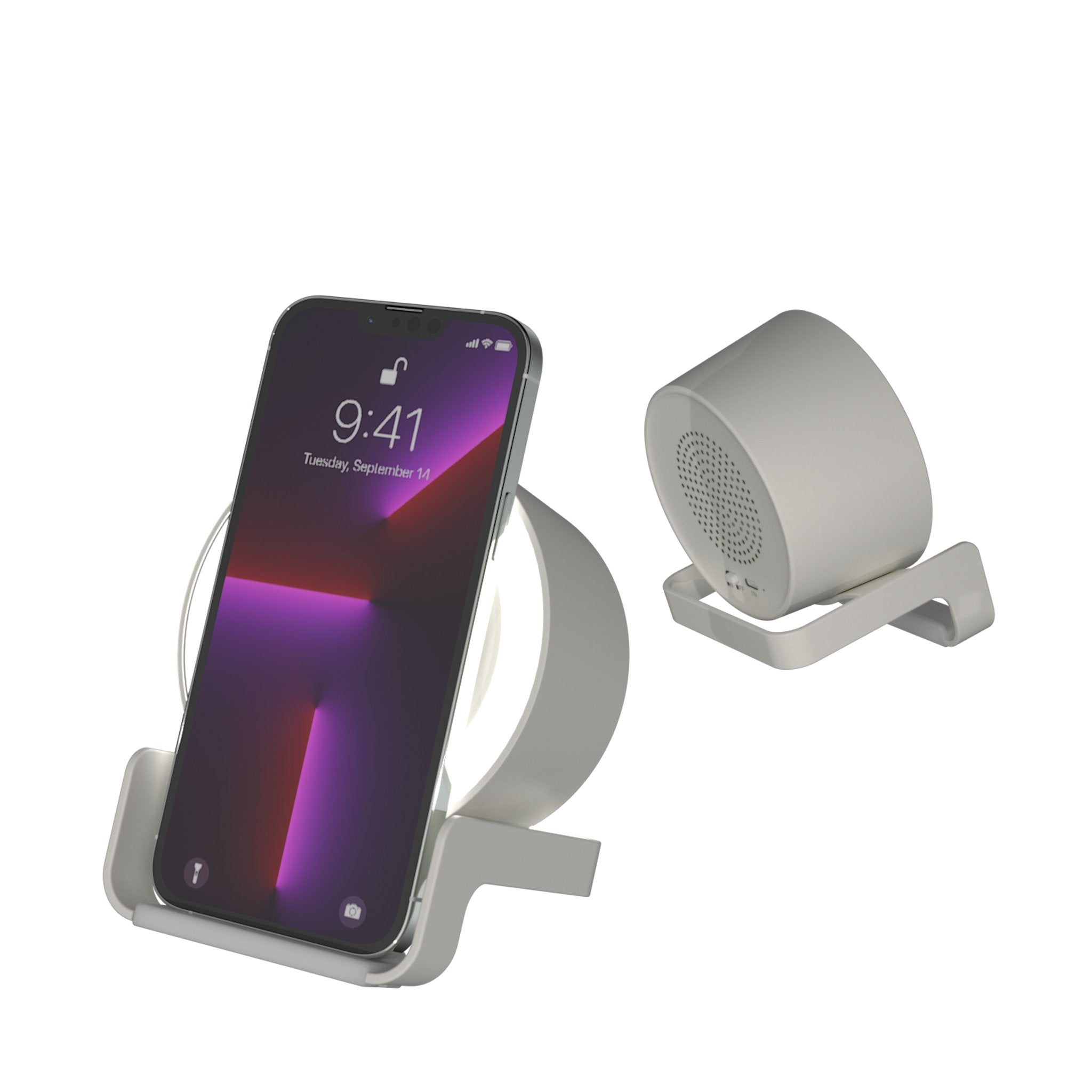 Arizona State University Sun Devils Endzone Solid Night Light with USB Charger & Bluetooth Speaker - Perfect for Dorm Rooms, Game Nights, and Sun Devils Fans