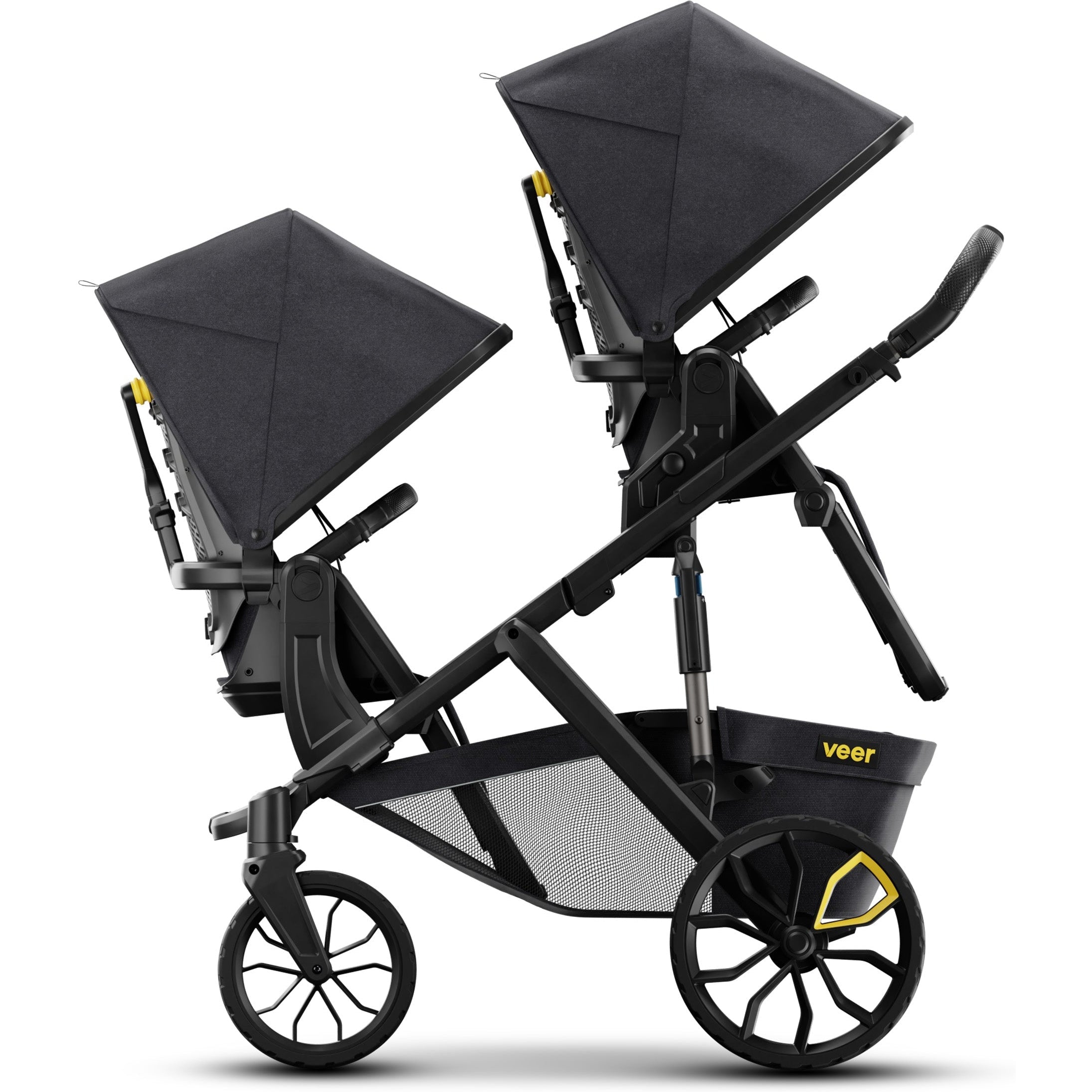 Veer & Roll Second Seat Conversion Kit – Expand Your Stroller for Twins or Siblings | Perfect for Family Outings & Travel