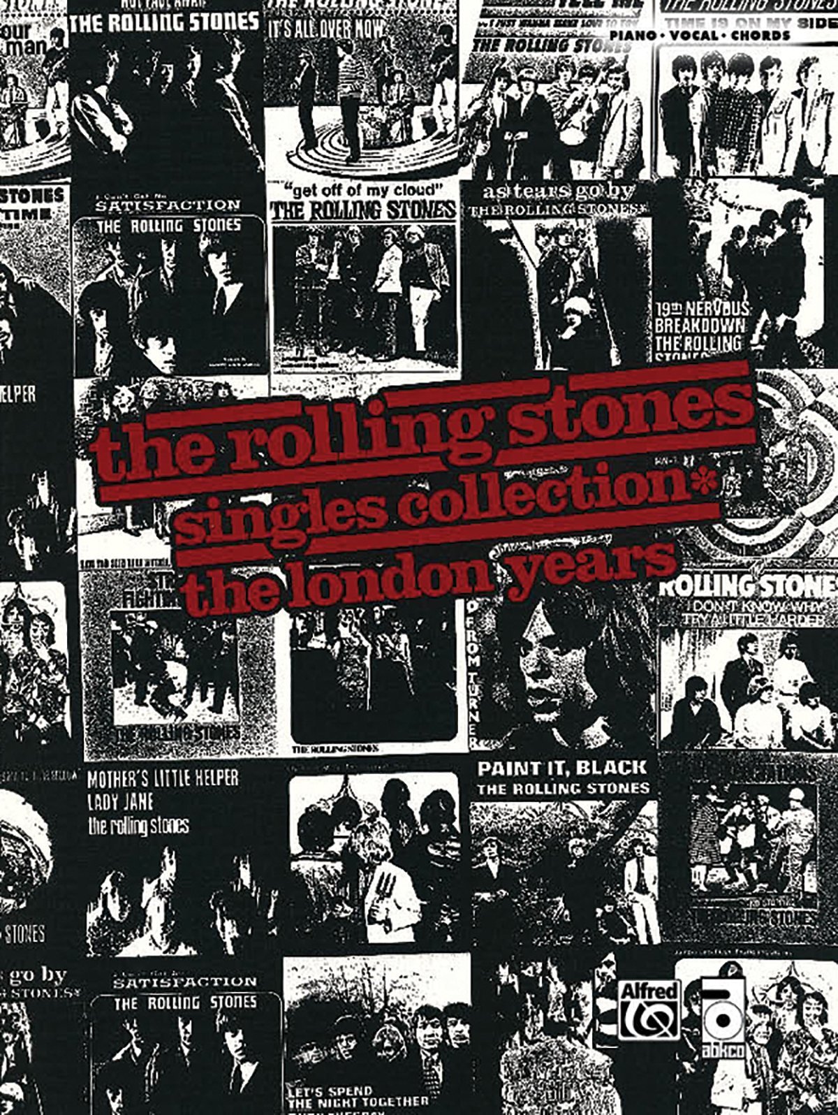 The Rolling Stones Singles Collection: The London Years - Guitar/Tab/Vocal (GTE) Songbook | Paperback | Classic Rock Music Book for Guitarists & Fans | Perfect for Learning, Practice & Performance