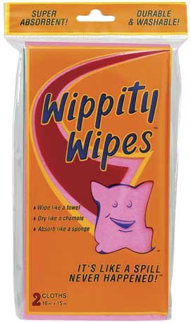 Wippity Wipes - 2 Piece Set (Pack of 36) | Premium Cleaning Wipes for Home, Office & Travel | Multipurpose Disposable Wipes for Surfaces, Hands & More