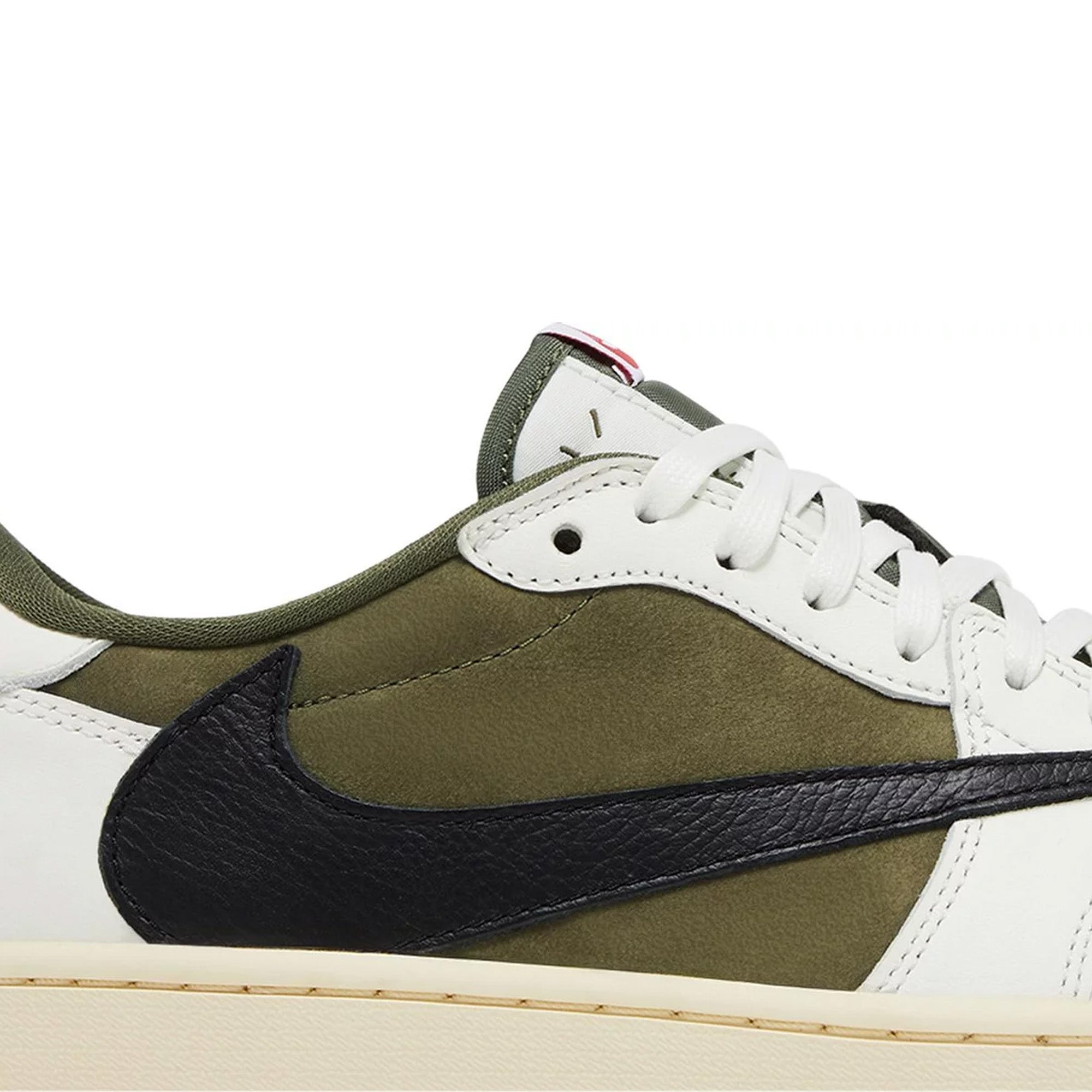 Air Jordan 1 Retro Low OG SP Travis Scott 'Medium Olive' Sneakers (2024) – Men's Basketball Shoes for Streetwear & Casual Fashion