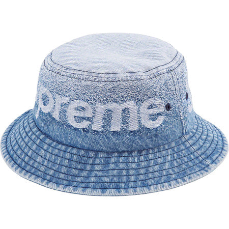 Supreme Fade Jacquard Denim Jacket in Crusher Blue - Stylish Streetwear for Urban Fashion & Casual Outfits