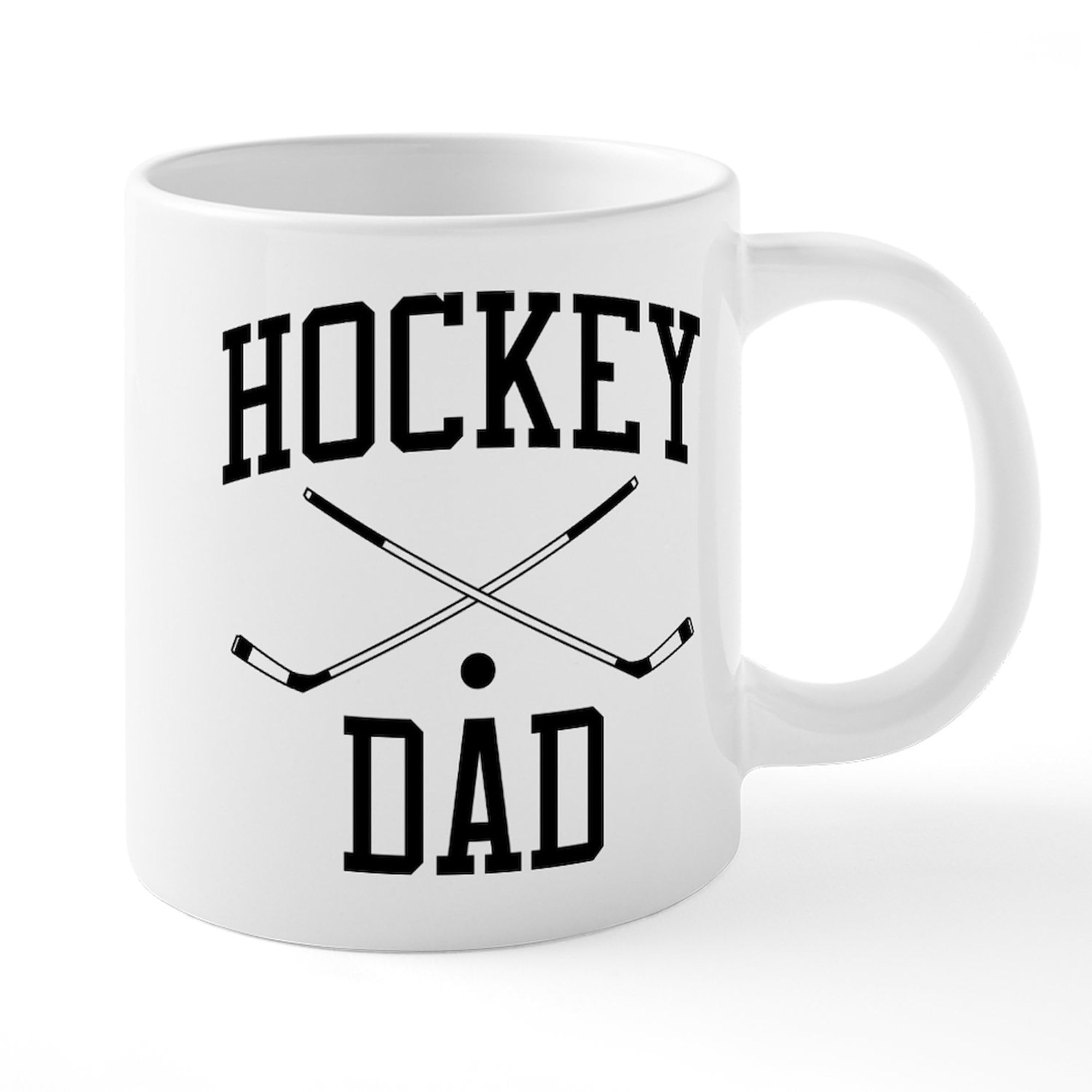 Hockey Dad 20 oz Ceramic Coffee Mug - Large Insulated Travel Cup for Hot & Cold Beverages - Perfect Gift for Hockey Parents, Coaches & Fans