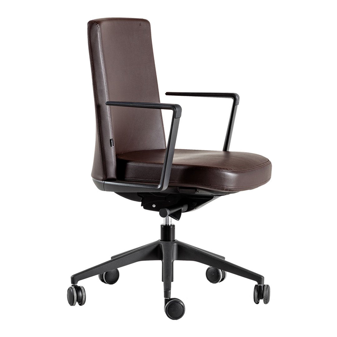 Ergonomic Low Back Office Chair with Swivel Base - Comfortable & Adjustable for Home, Office, or Gaming Setup - Cron Sport Mesh Task Chair for Long Hours of Sitting