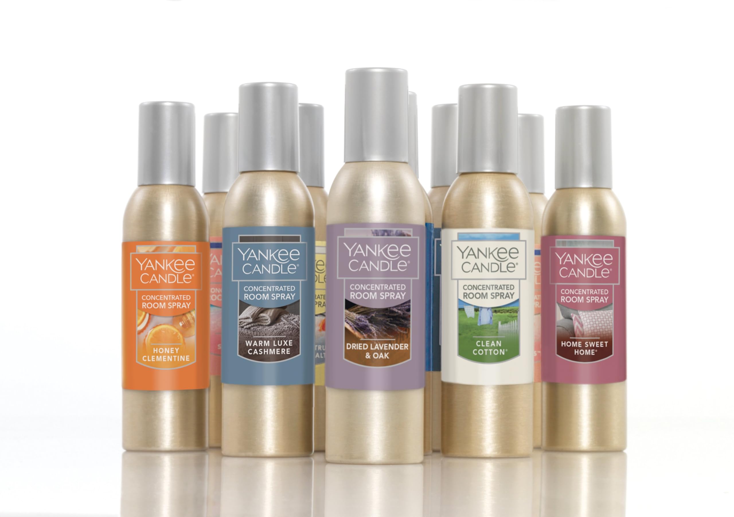 Yankee Candle Air Freshener Spray - Home Sweet Home Scent, 1.5oz (3-Pack) | Eliminates Odors in Bathroom, Living Room & Bedroom | Perfect for Freshening Homes, Offices & Cars