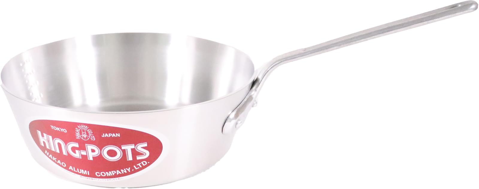 Aluminum King Taper Pot with Measurement Scale - 30cm Cooking Pot for Soups, Stews, and Perfect Rice Preparation