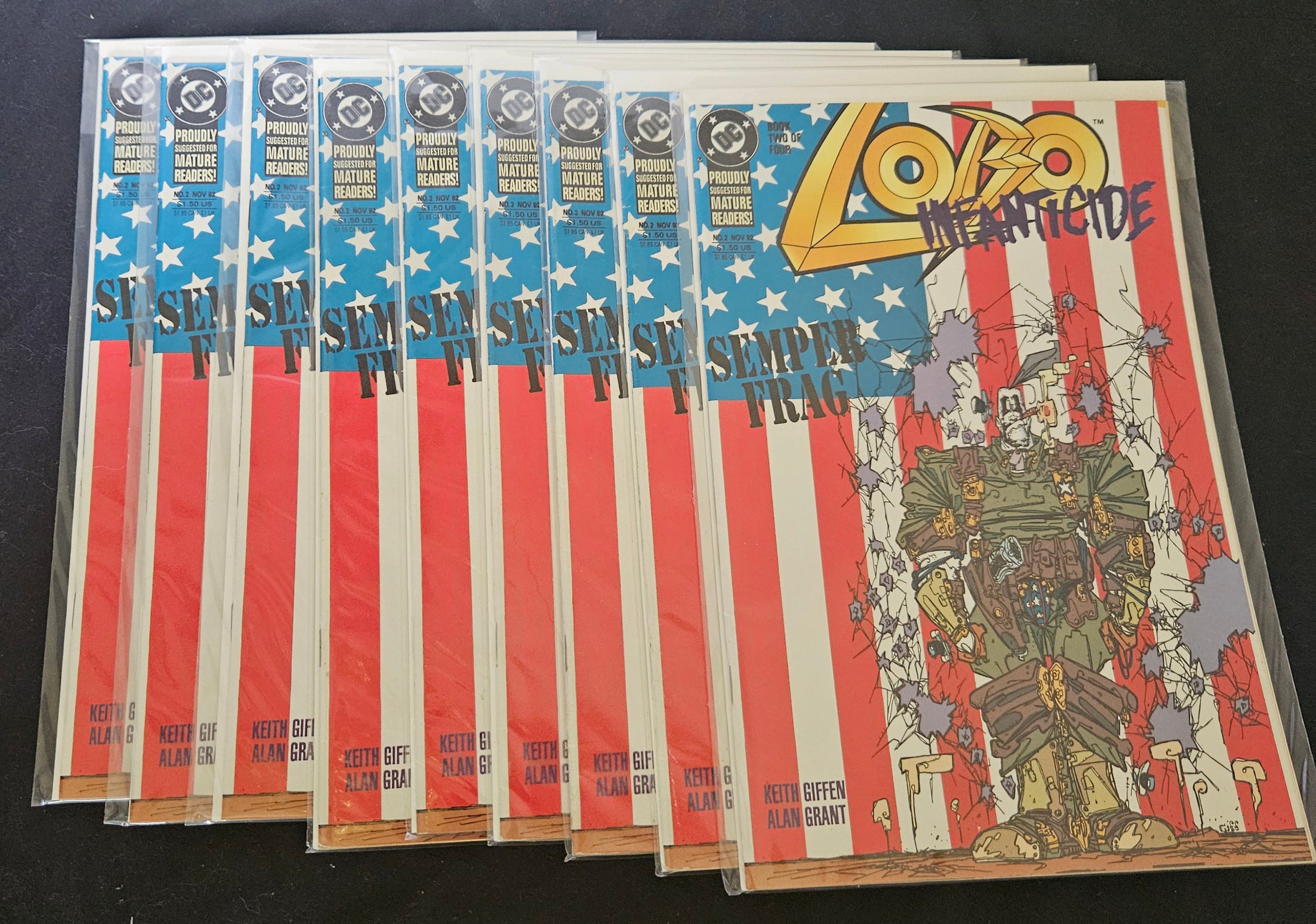 Lobo: Infanticide Semper Frag - DC Comics 1992 Vintage Collectible - Perfect for Comic Book Fans & Collectors