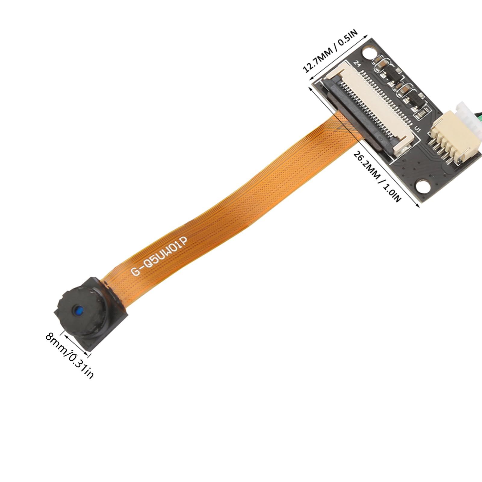 5MP USB Camera Module with 60° Wide Angle Lens - HD Video Webcam for Advertising Machines, Digital Signage, and Video Conferencing