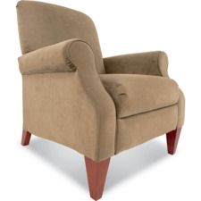 Charlotte High Leg Reclining Chair - Modern Accent Chair for Living Room, Bedroom & Office - Comfortable Lounge Chair with Adjustable Backrest for Relaxing, Reading & Napping