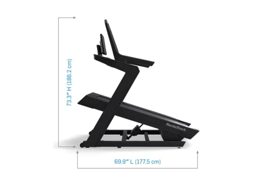 NordicTrack NEW X16 Treadmill - Premium Incline Trainer with 16% Incline & 3.0 HP Motor - Perfect for Home Gym, Cardio Workouts & Weight Loss Training