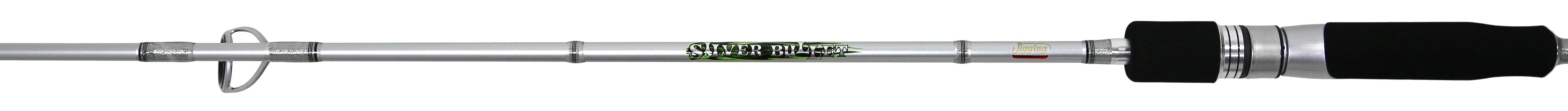 Jigging World Silver Bullet Slow Pitch Spinning Rod - High Performance Saltwater Fishing Rod for Jigging & Bottom Fishing | Perfect for Offshore & Deep Sea Angling