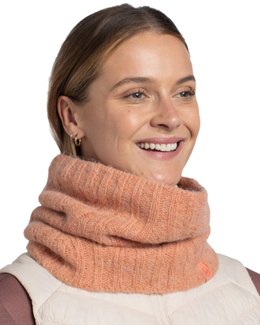 Buff Nerla Knitted Neck Warmer - Soft Winter Scarf for Men & Women - Perfect for Skiing, Hiking & Outdoor Activities