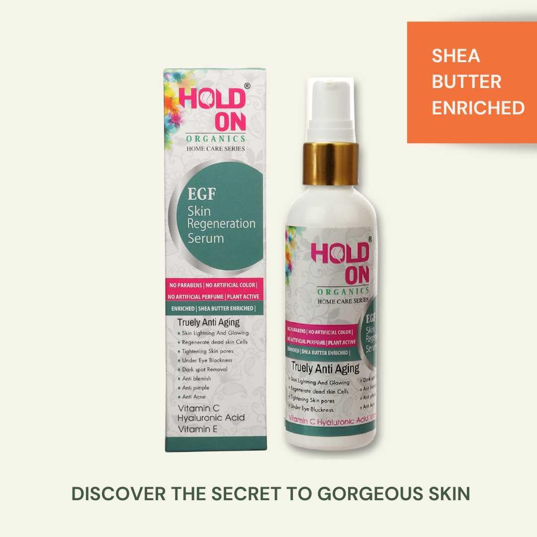 EGF Skin Regeneration Serum - 100% Organic Anti-Aging Face Serum for Dark Spot Removal, Skin Brightening & Under Eye Circles | Reduces Pigmentation & Wrinkles | Pack of 3 (100ml Each) | Perfect for Nighttime Skincare Routine & Daily Anti-Aging Treatment