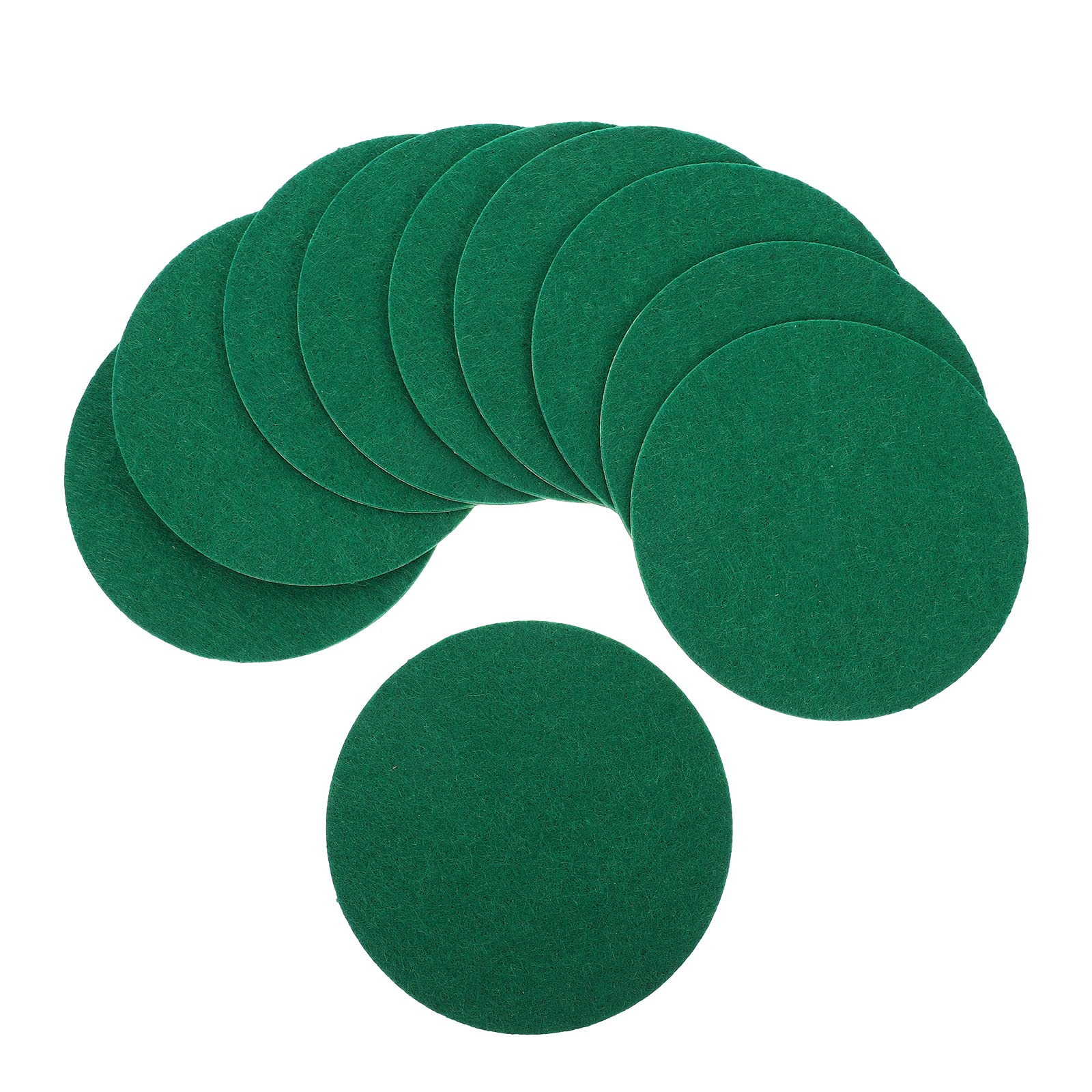 LIOOBO 10pcs Air Hockey Paddles Replacement Parts - Durable Polyester Hockey Pusher Patches for Table Hockey Game Accessories - Perfect for Arcade, Game Room, and Family Fun Night