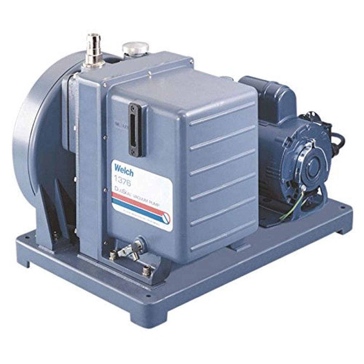 Welch Vacuum 1376B-01 DuoSeal Belt-Drive Vacuum Pump 300 LPM 115V - High Performance Lab Equipment for Scientific Research & Industrial Applications