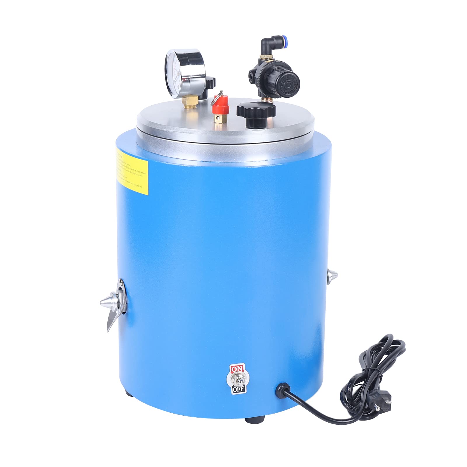 VPABES 2.2L 500W Wax Injection Machine with Double Nozzle - Professional Jewelry Casting Equipment for Wax Molding, DIY Jewelry Making & Dental Lab Applications