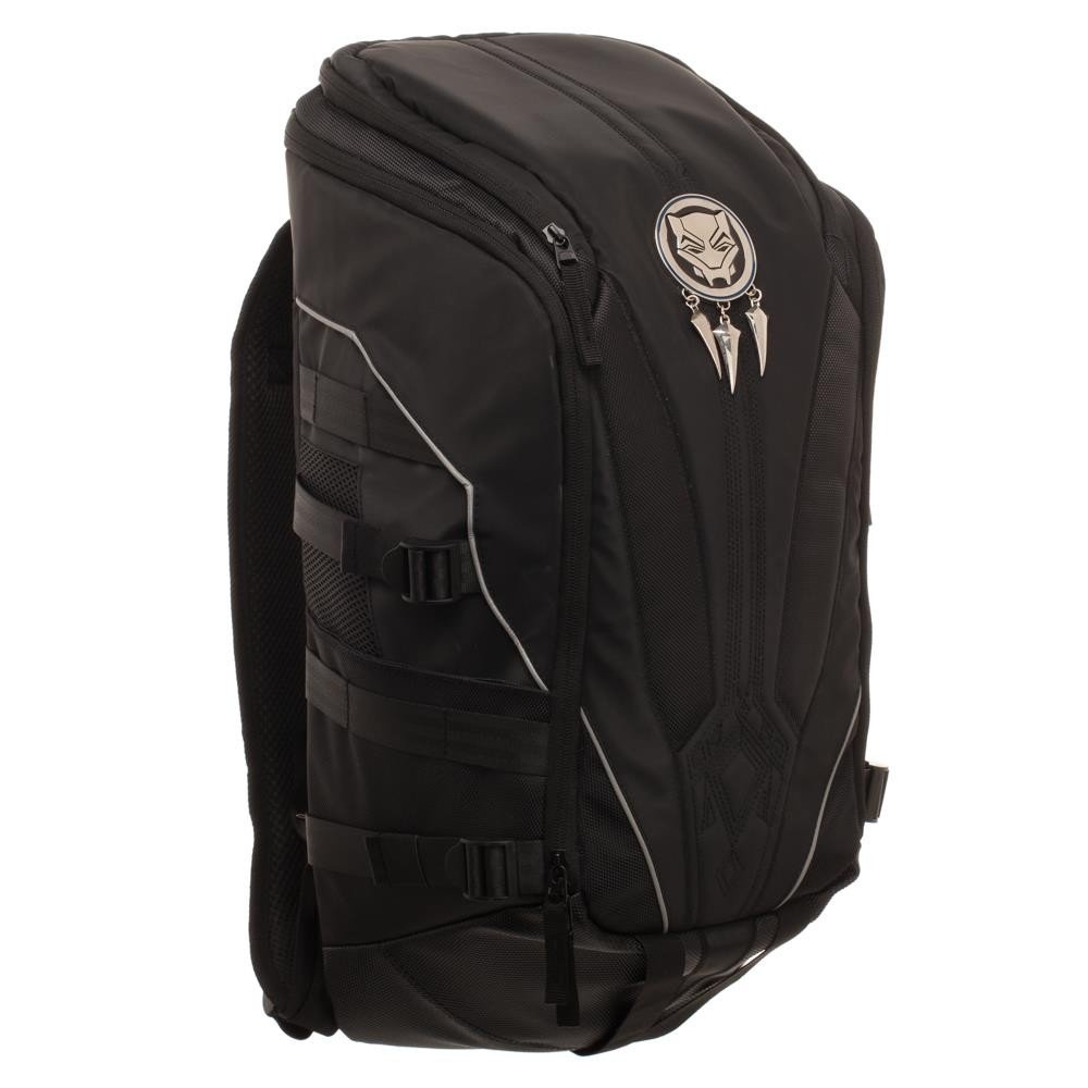 Marvel Black Panther Shield Backpack - Official Licensed Black Panther Movie Merchandise, One Size, Durable & Stylish for School, Travel & Comic Con