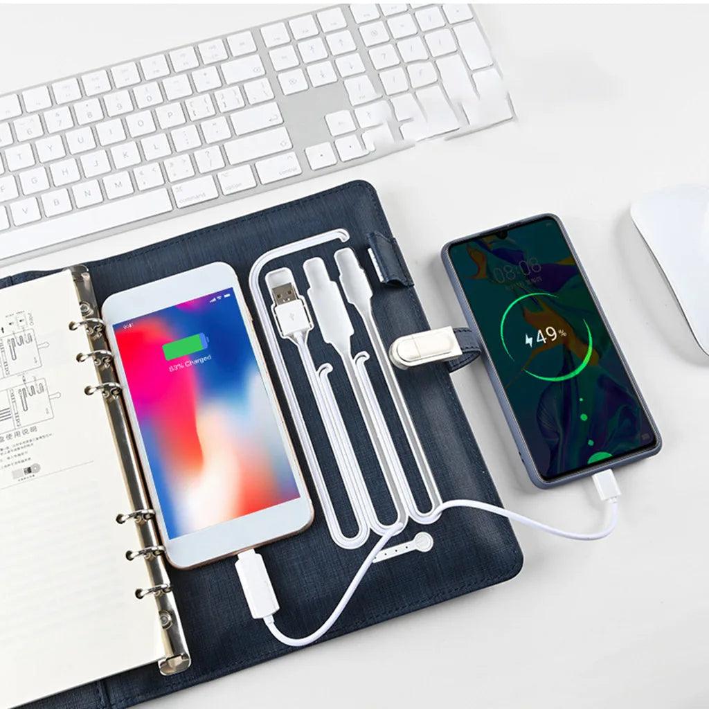 Fast Wireless Charging Notebook - Ultra-Thin & Lightweight Laptop for Work & Travel | Perfect for Business, Students & Remote Work