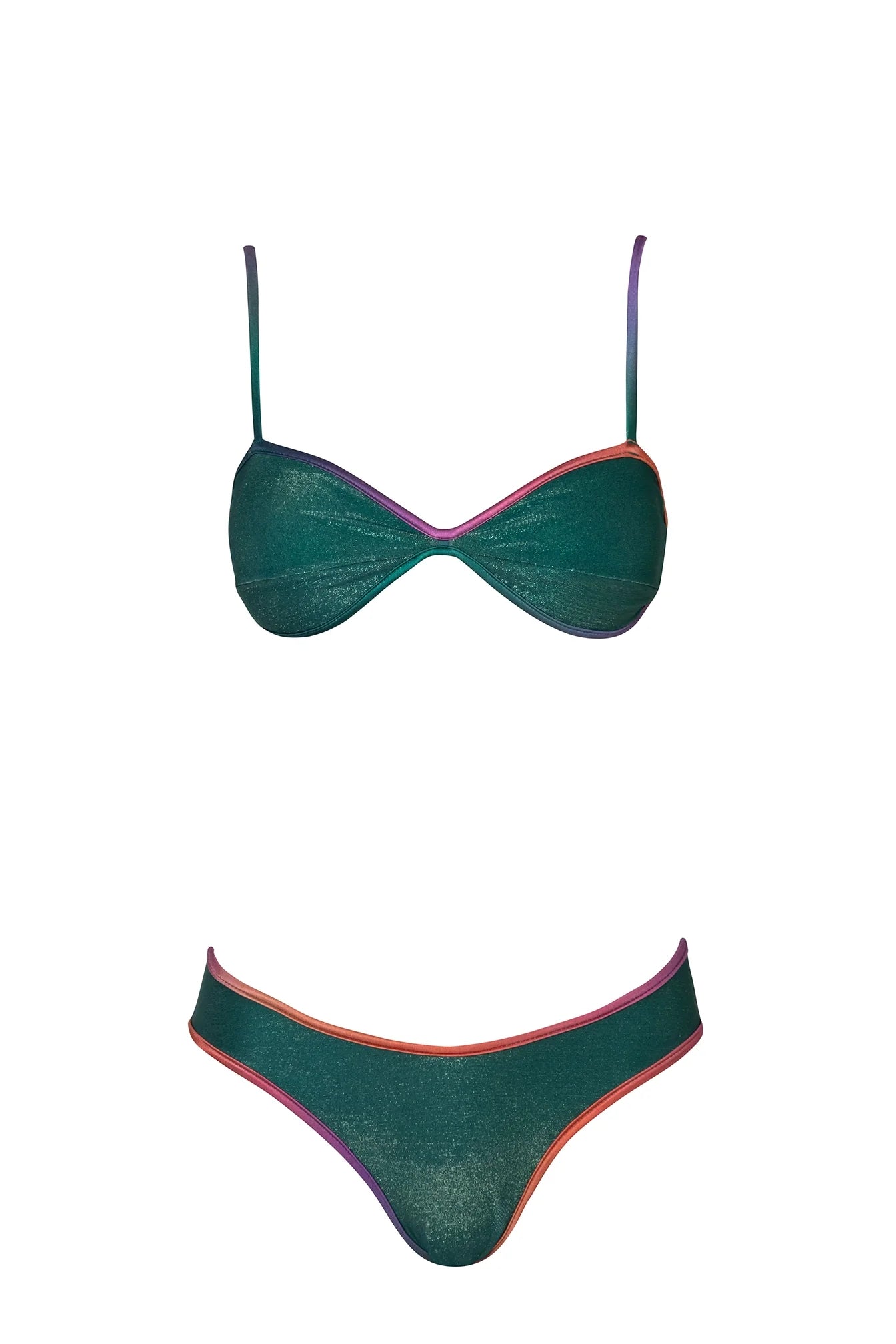 Agata Bikini Bottom - High Waisted Swimwear for Women | Perfect for Beach Vacations, Pool Parties & Summer Getaways