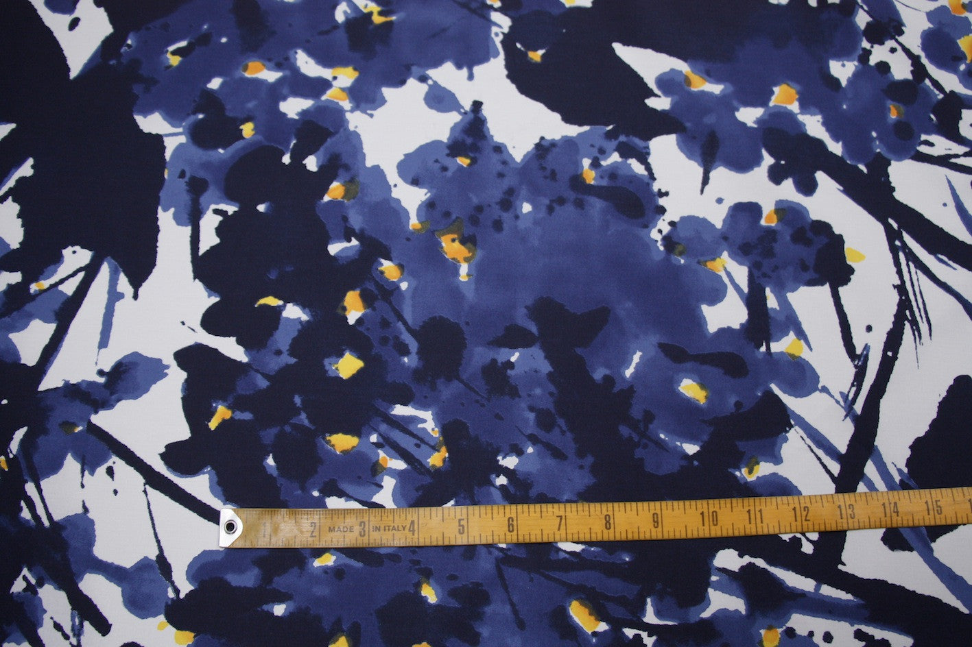 Blue Flowers And Snow - Elegant Winter Floral Decor for Home, Wedding & Holiday Decoration