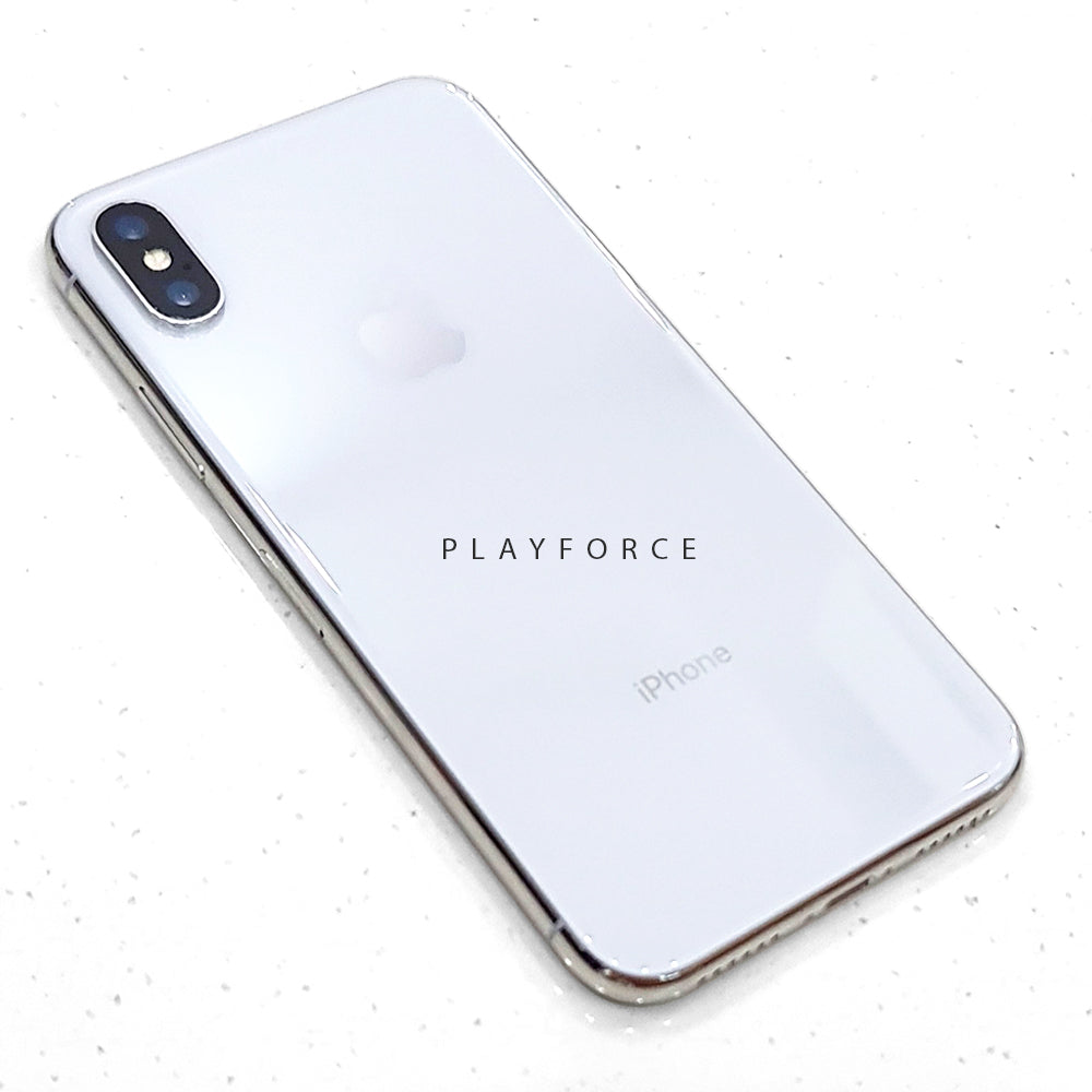 Apple iPhone X 64GB Unlocked Smartphone - Silver (Renewed) - Perfect for Travel, Business & Everyday Use