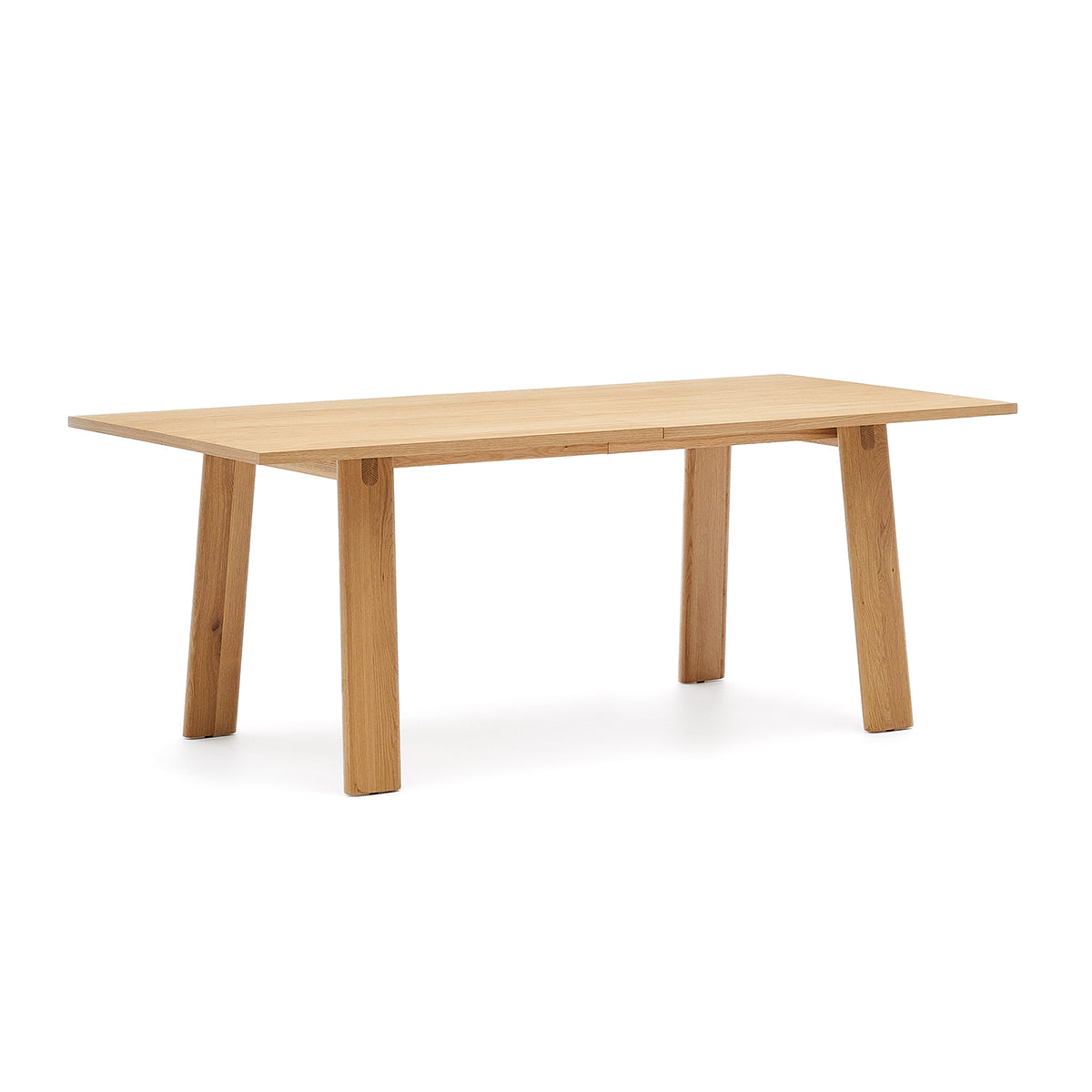 Arlen Extendable Dining Table - Expandable Wooden Table for 6 to 10 People - Perfect for Family Gatherings & Dinner Parties