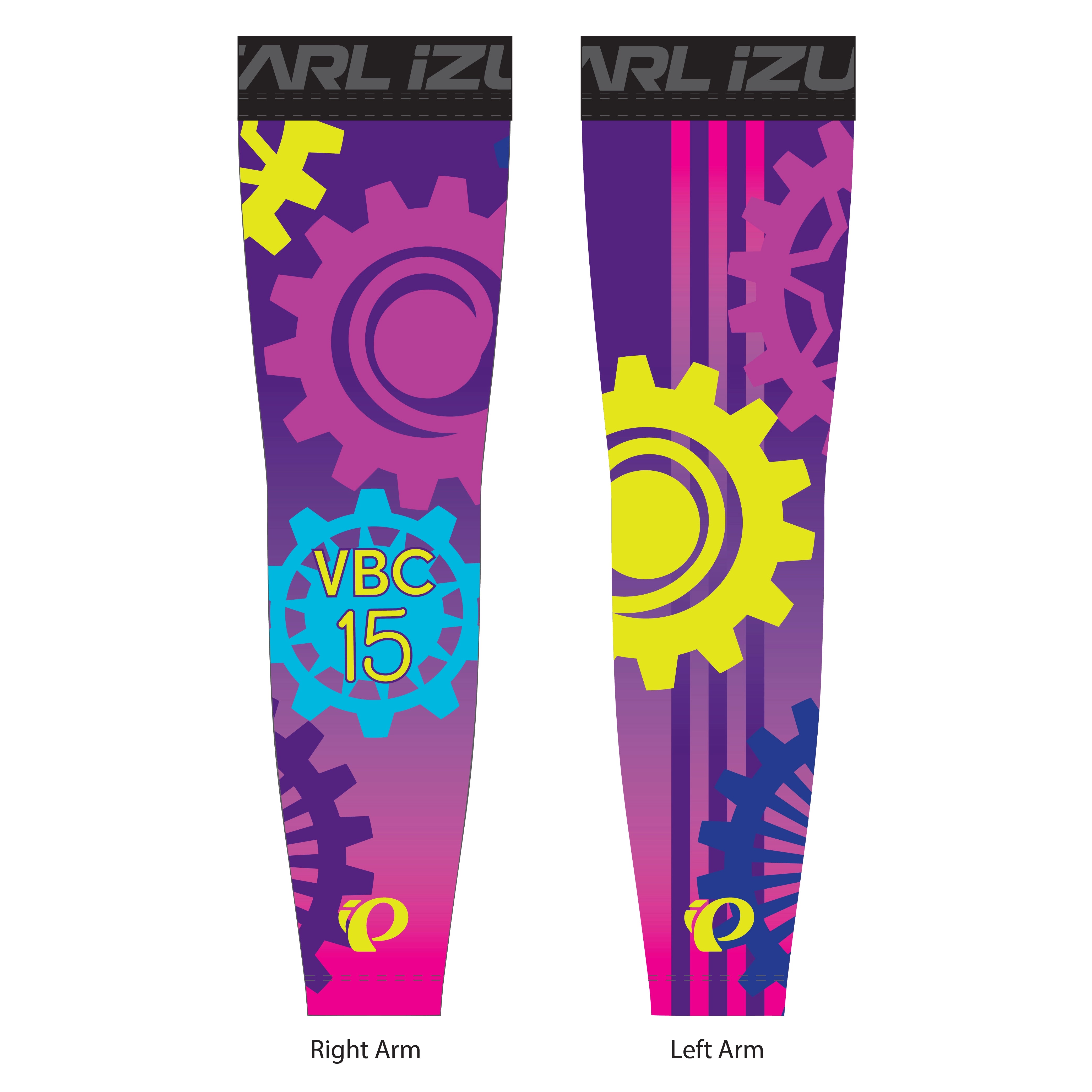 LTD Thermal Arm Warmer for Cycling - Venus Bike Club 25 | Cold Weather Cycling Gear for Men & Women | Perfect for Winter Biking, Running & Outdoor Sports