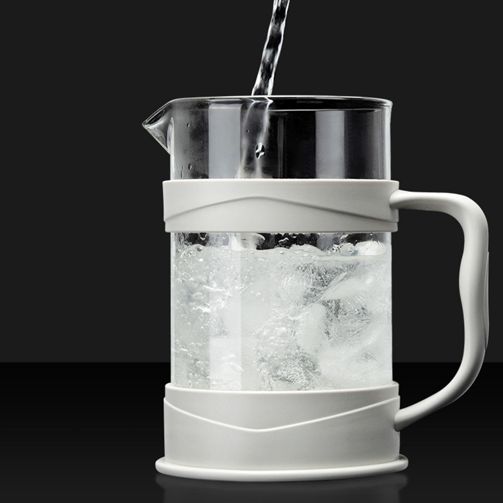 Premium French Press Coffee Maker - 350ml Thickened Fine Mesh Plunger for Rich, Smooth Coffee & Tea | Ideal for Home, Office, Camping & Outdoor Adventures