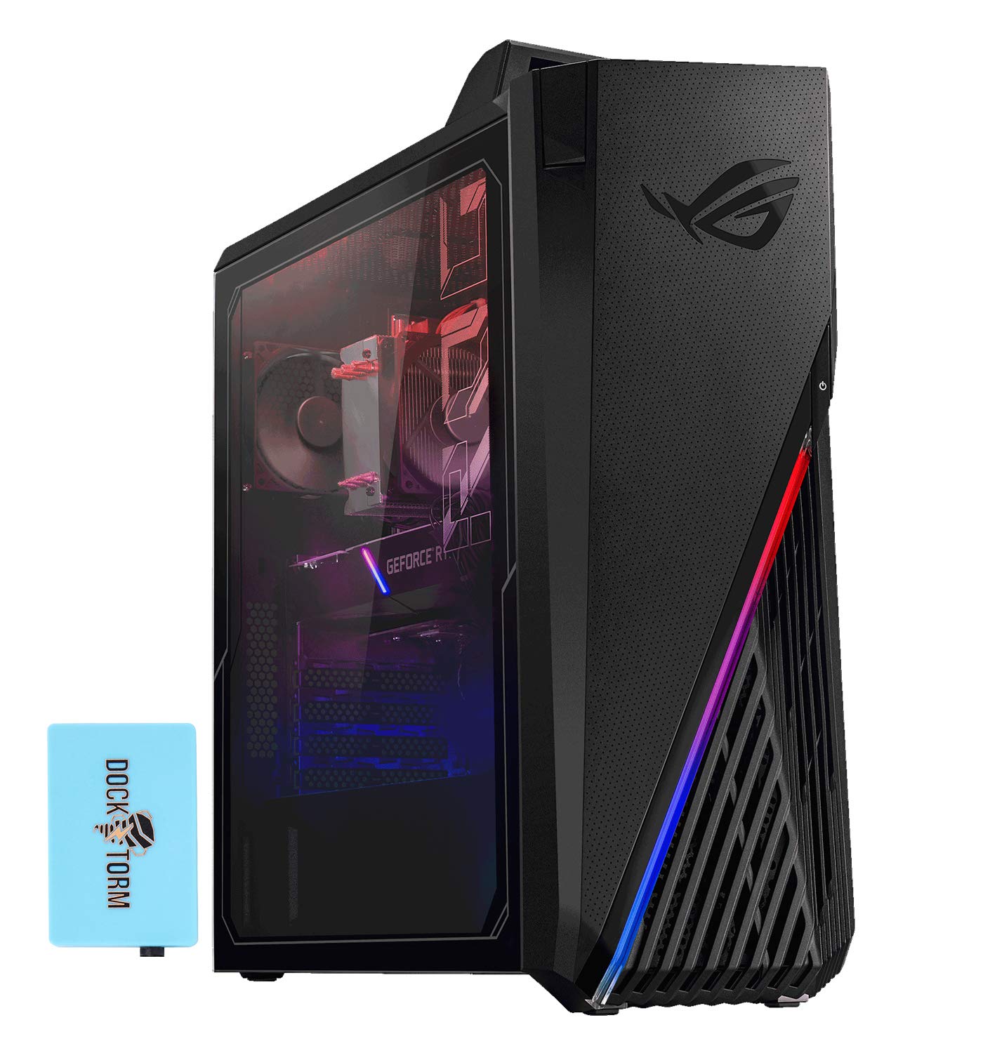 ASUS ROG Strix GA15 Gaming PC - AMD Ryzen 7 5800X 8-Core, 32GB RAM, 1TB SSD, NVIDIA RTX 3070, WiFi 6, Bluetooth, Windows 10 Pro - High Performance Desktop Computer for Gaming, Streaming & Content Creation