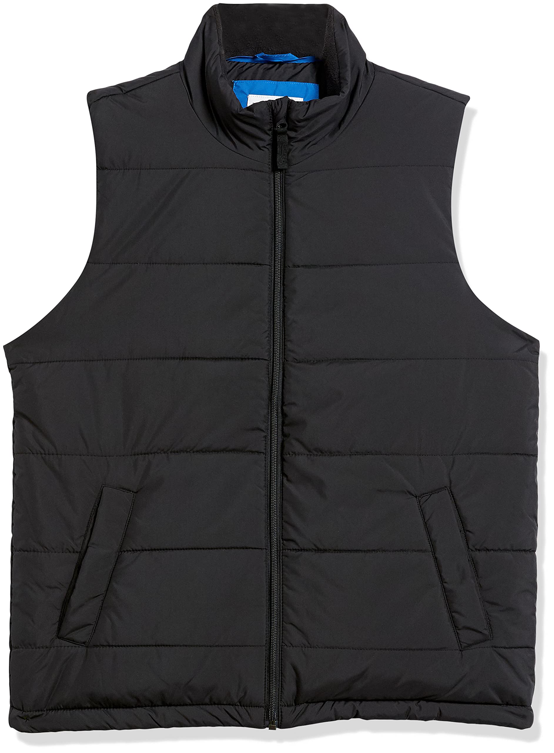 Amazon Essentials Men's Midweight Puffer Vest - Lightweight Quilted Insulated Jacket for Outdoor Activities, Hiking & Casual Wear | Water-Resistant & Warm Winter Gear