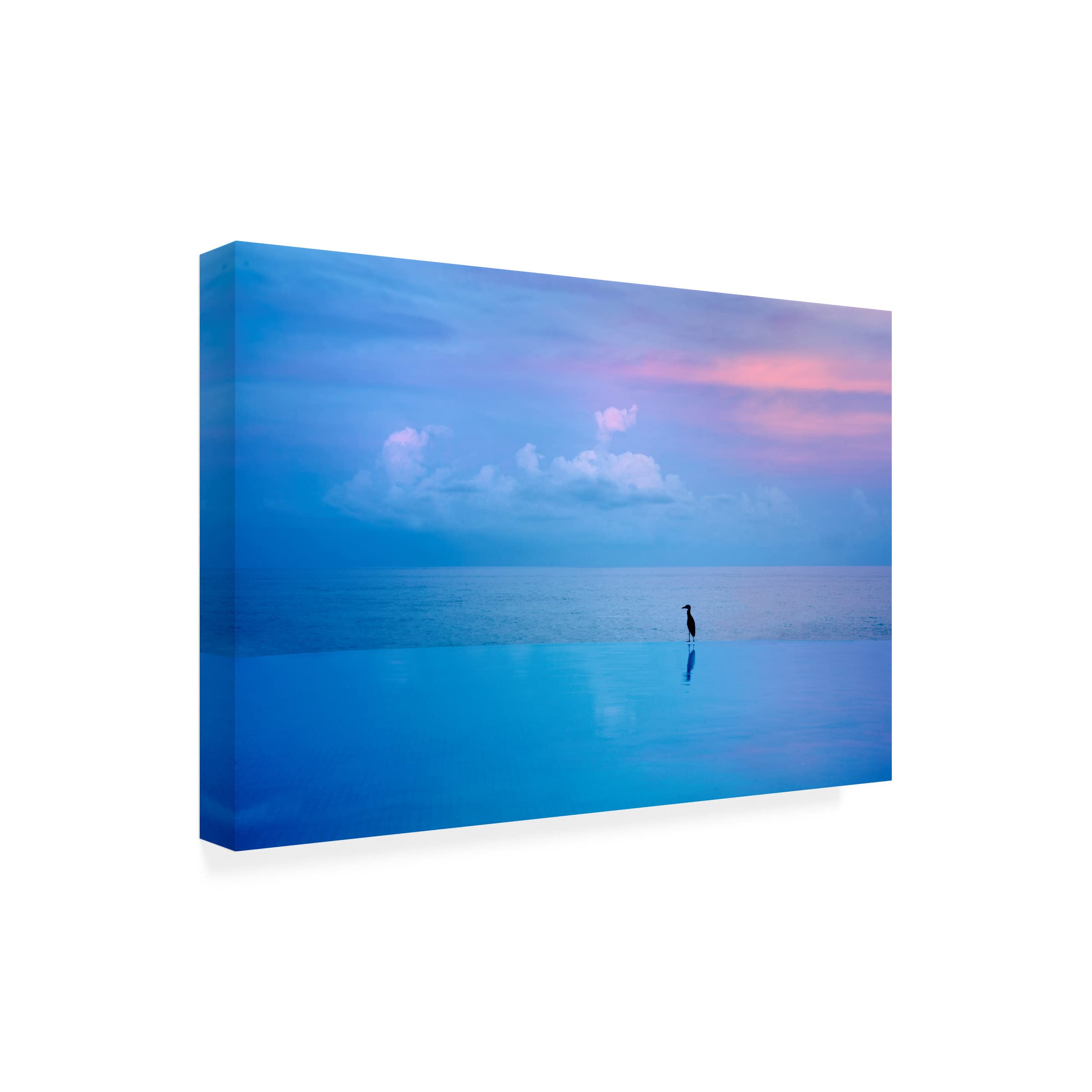 Dennis Frates 'Reflections 11' Canvas Wall Art Print - Modern Abstract Painting for Living Room, Bedroom & Office Decor