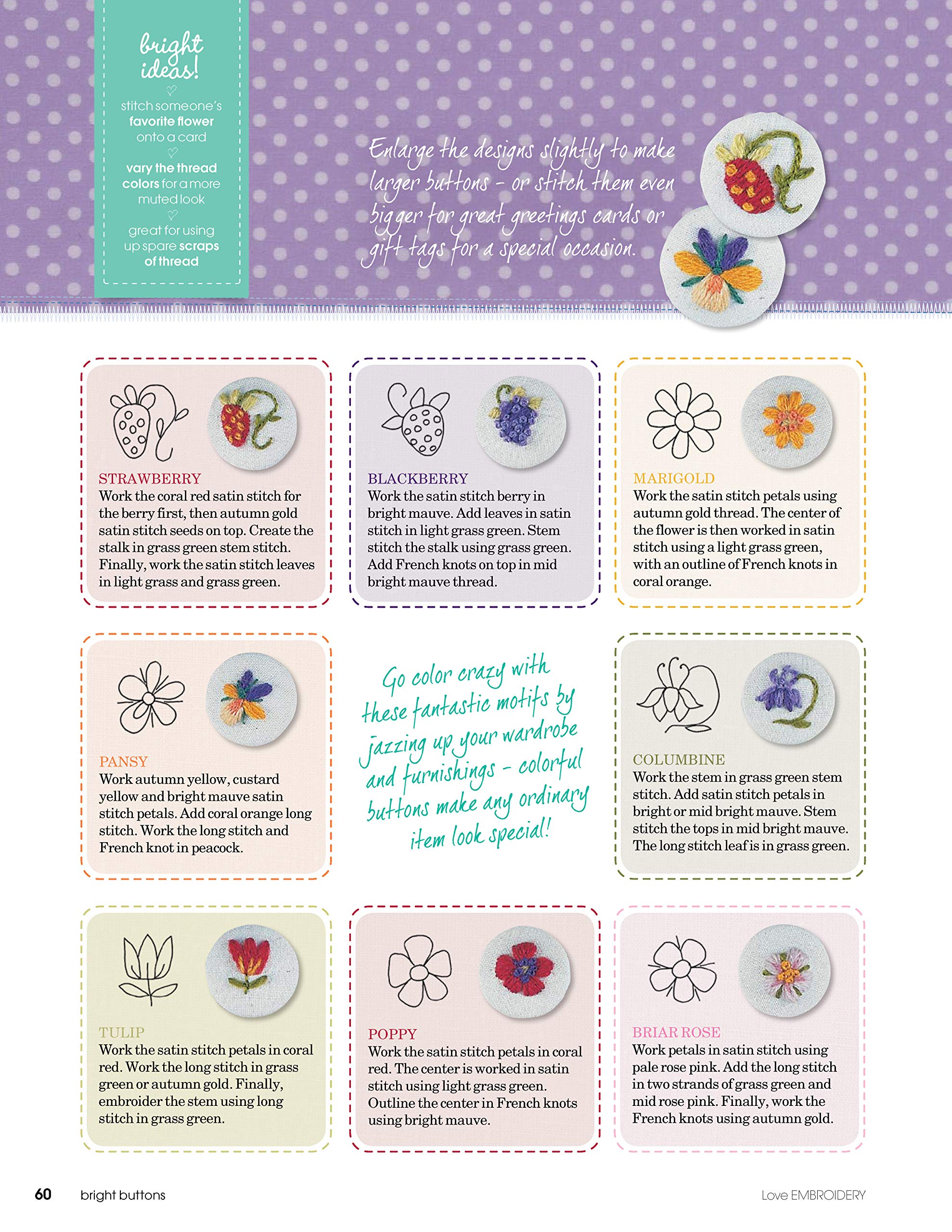 Love Embroidery: Simple Hand & Machine Embroidery Projects for Beginners | DIY Home Decor, Gifts & Fashion Accessories