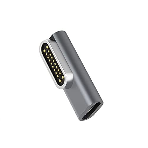 Magnetic USB C Female to Male Adapter - 20 Pins Fast Charging Converter Compatible with OUGIC & Sisyphy (Not for Standalone Use) - Perfect for Laptops, Smartphones & Tablets Charging