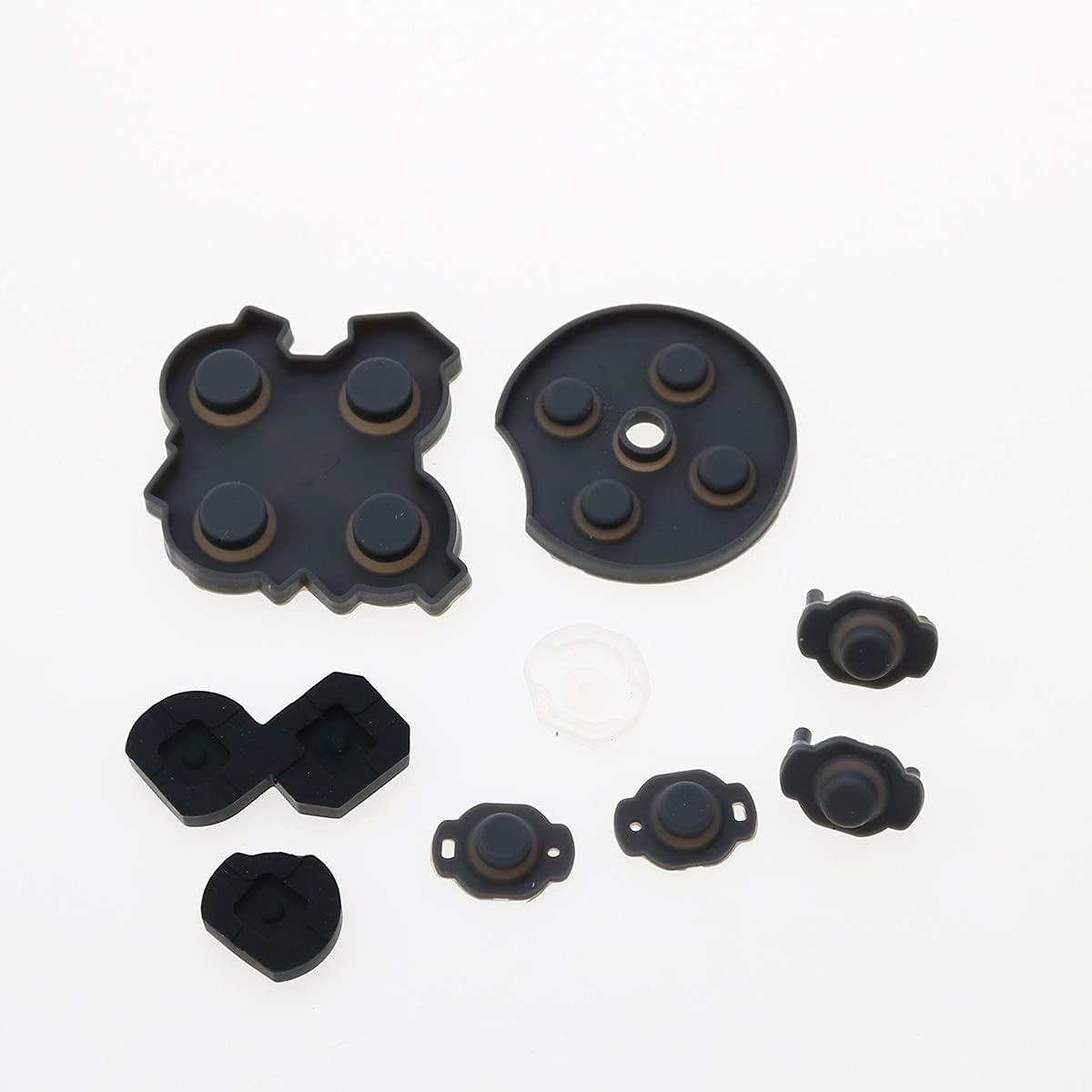 OCity ABXY Cross Button Conductive Rubber Pad Replacement for Nintendo Switch Pro Controller - Repair Kit for NS Pro Controller Silicone Buttons - Fix Sticky or Unresponsive Buttons for Gaming Enthusiasts