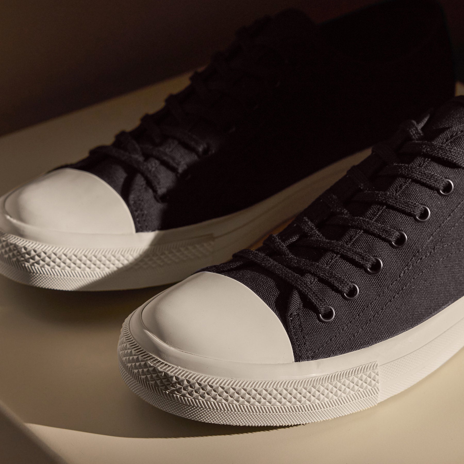 Women's Black Cotton Canvas Low Top Vulcanized Sneakers - Casual Comfort Shoes for Everyday Wear, Walking & Street Style Fashion