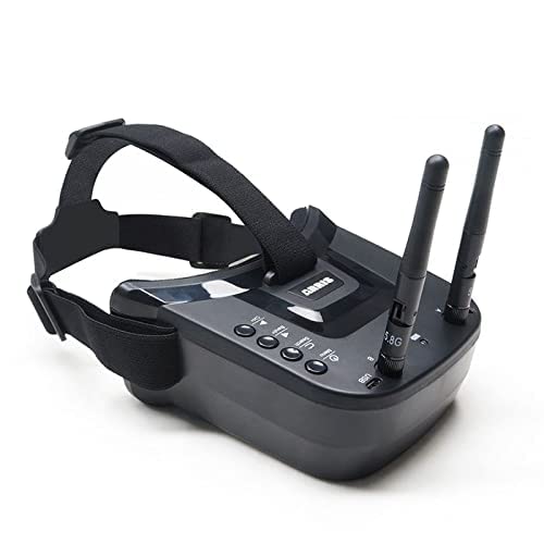 ARRIS VR-009 5.8Ghz FPV Goggles with 3 Inch HD Display - 40 Channel Receiver for FPV Drones & Quadcopters | Lightweight VR Headset for Racing, Aerial Photography & Drone Flying Enthusiasts