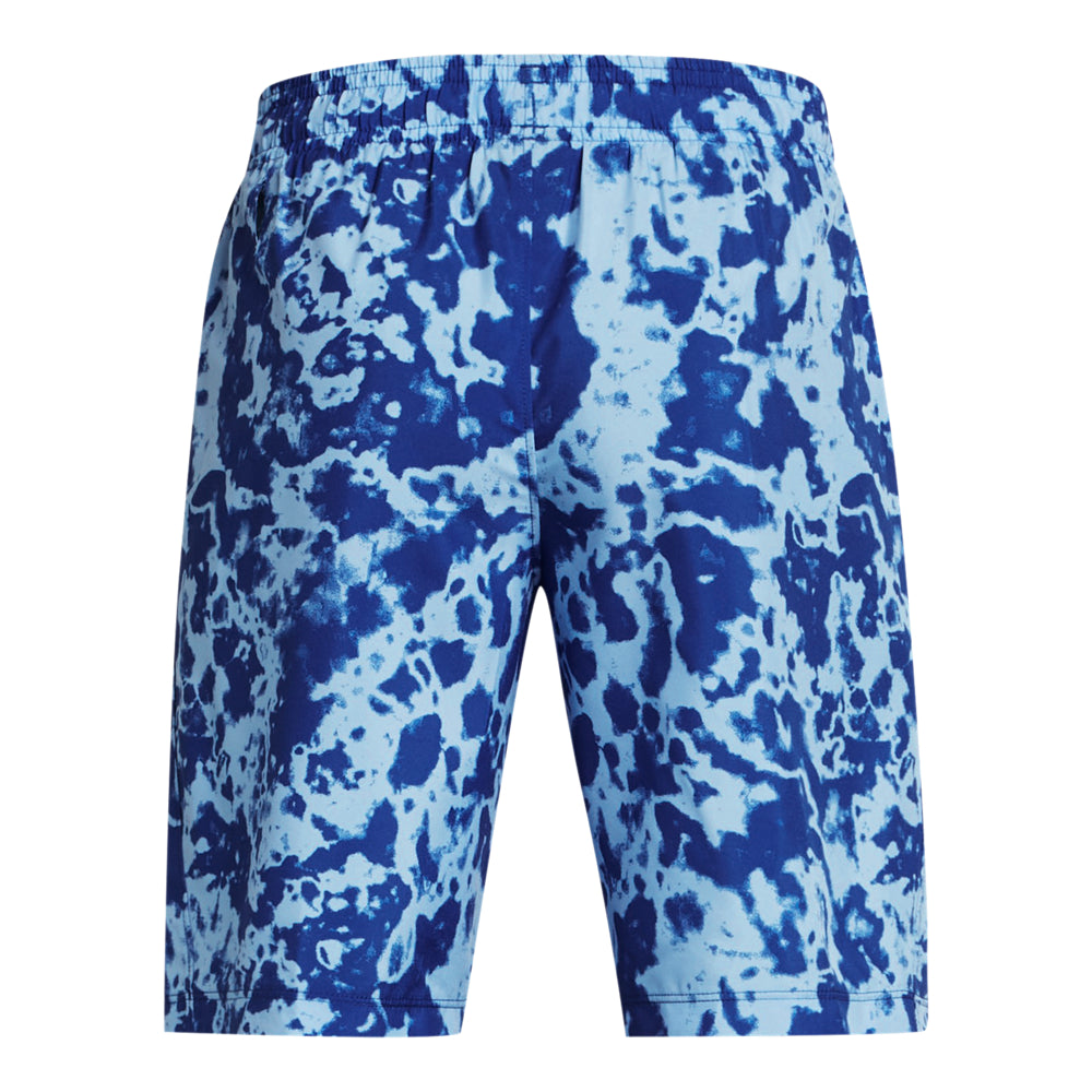 Boys' Under Armour Youth Woven Printed Athletic Shorts - Lightweight Breathable Workout & Basketball Shorts for Kids - Perfect for Sports, Gym, and Casual Wear